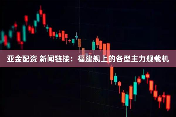 亚金配资 新闻链接：福建舰上的各型主力舰载机