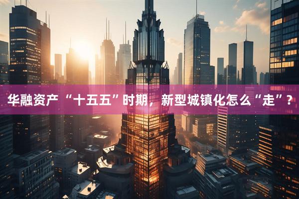 华融资产 “十五五”时期，新型城镇化怎么“走”？